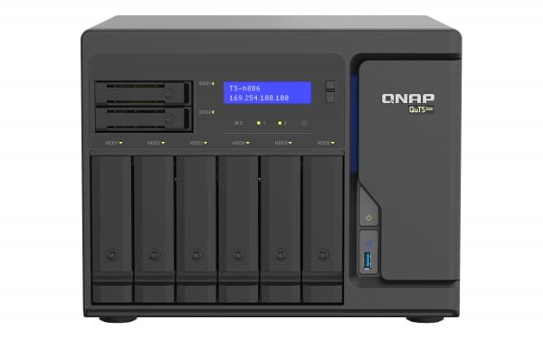 QNAP TS-H886-D1622-16G + 8X ST8000VN004