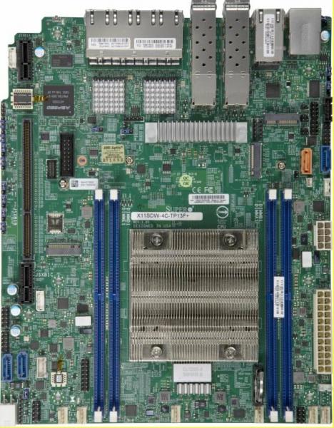 Supermicro MBD-X11SDW-4C-TP13F+