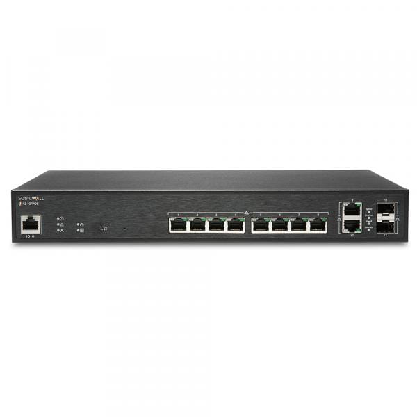 SonicWall Switch SWS12-10FPOE with WNM and Support 1 Year (02-SSC-8370)