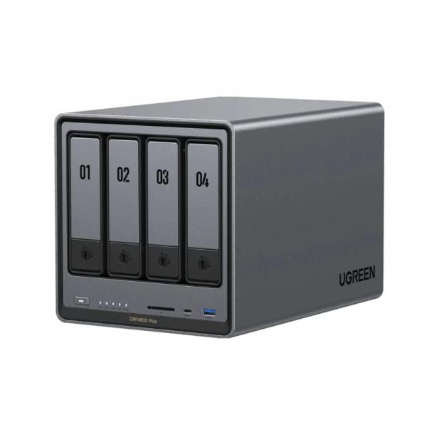 Ugreen DXP4800 Plus WD Red Pro NAS-Bundle NAS inkl. 4x 3.5 Zoll SATA - NAS
