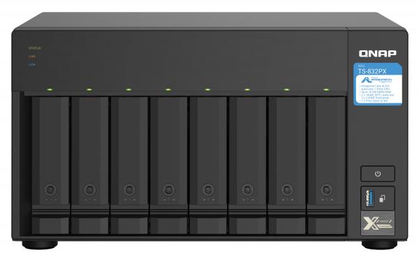 QNAP TS-832PX-4G/8X1,0TB