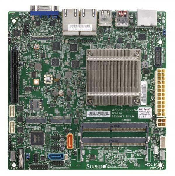 Supermicro MBD-A3SEV-4C-LN4-B