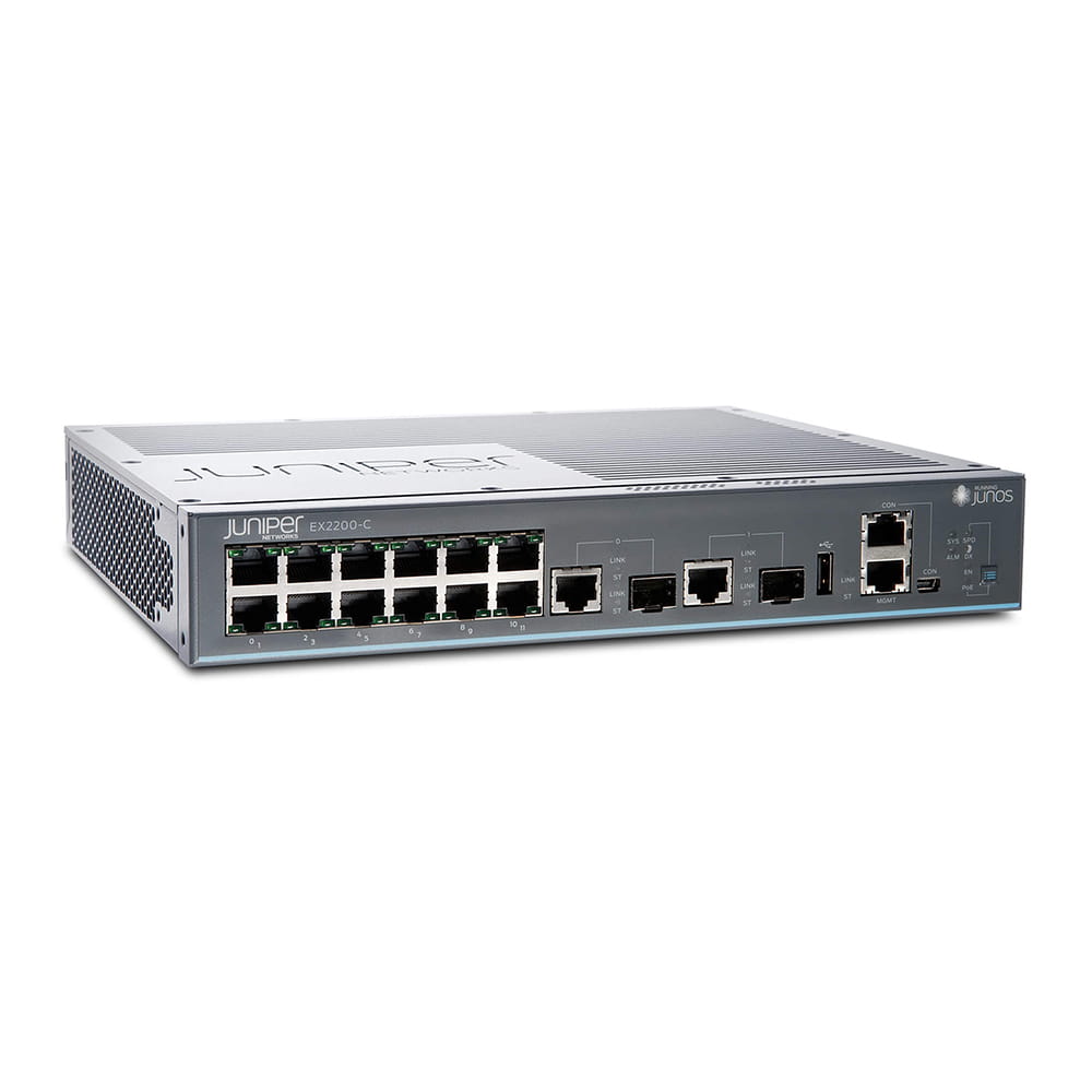 Juniper Networks EX2200-C-12P-2G 中古ネットワークスイッチ Juniper Networks EX2200-C-12T-2G | price | refurbished