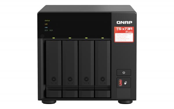 QNAP TS-473A-8G + HDWG460UZSVA