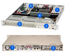 Supermicro CSE-811I-410