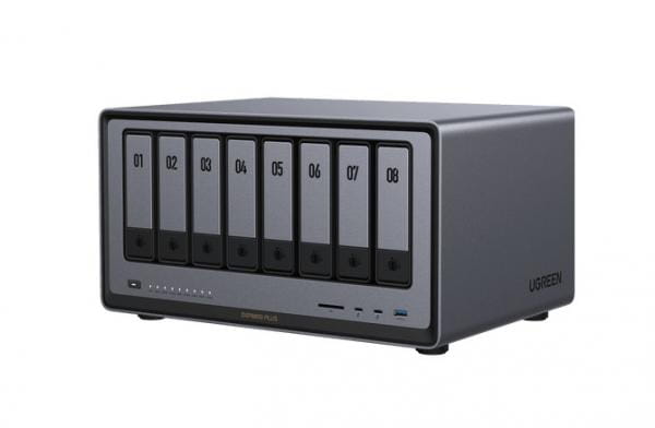 Ugreen NASync DXP8800Plus, NAS, Desktop, Intel® Core™ i5, i5-1235U, 8 GB, DDR5