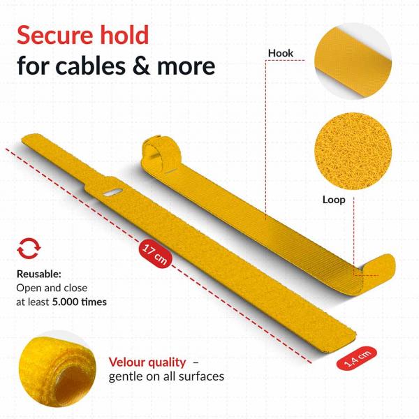 LTC BASIC STRAPS (10 Pcs - Black)